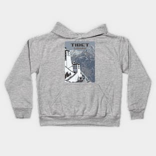 Lhasa, Tibet Kids Hoodie